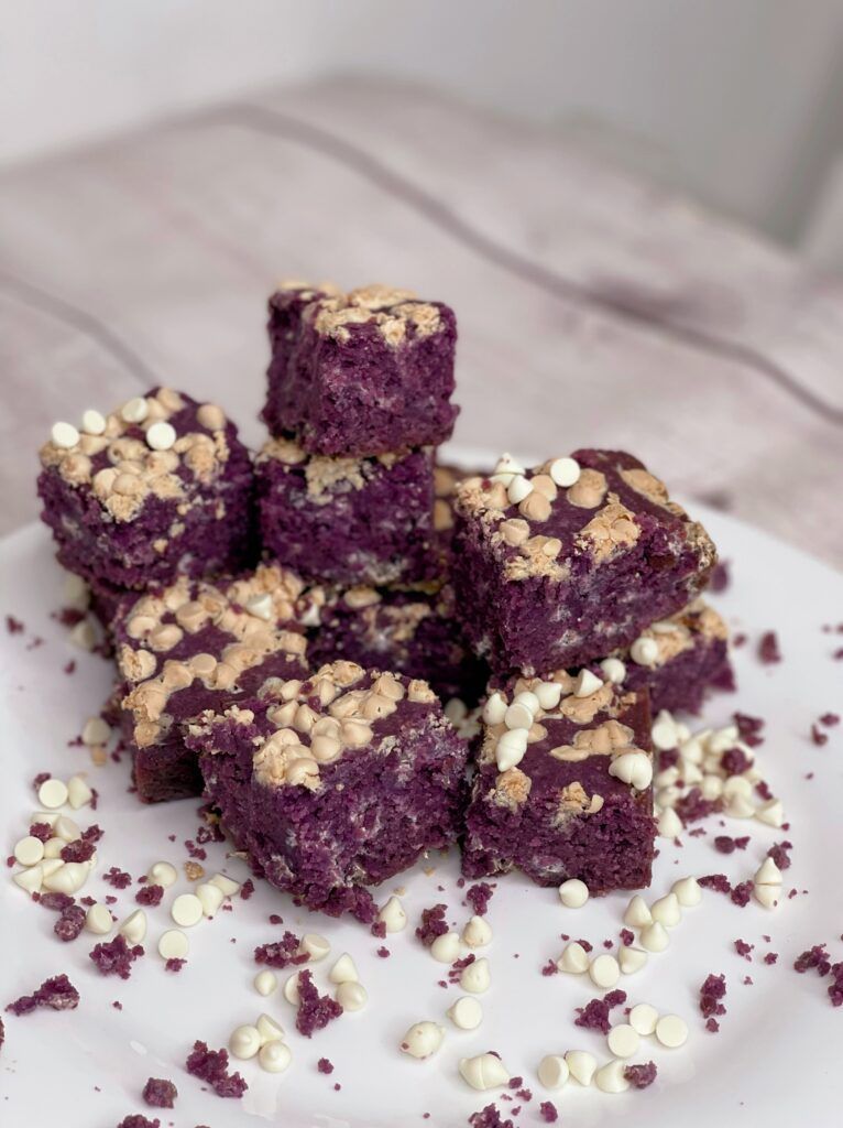 Ube Brownies Kenji's Cafe