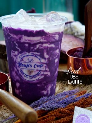 Iced Ube Latte